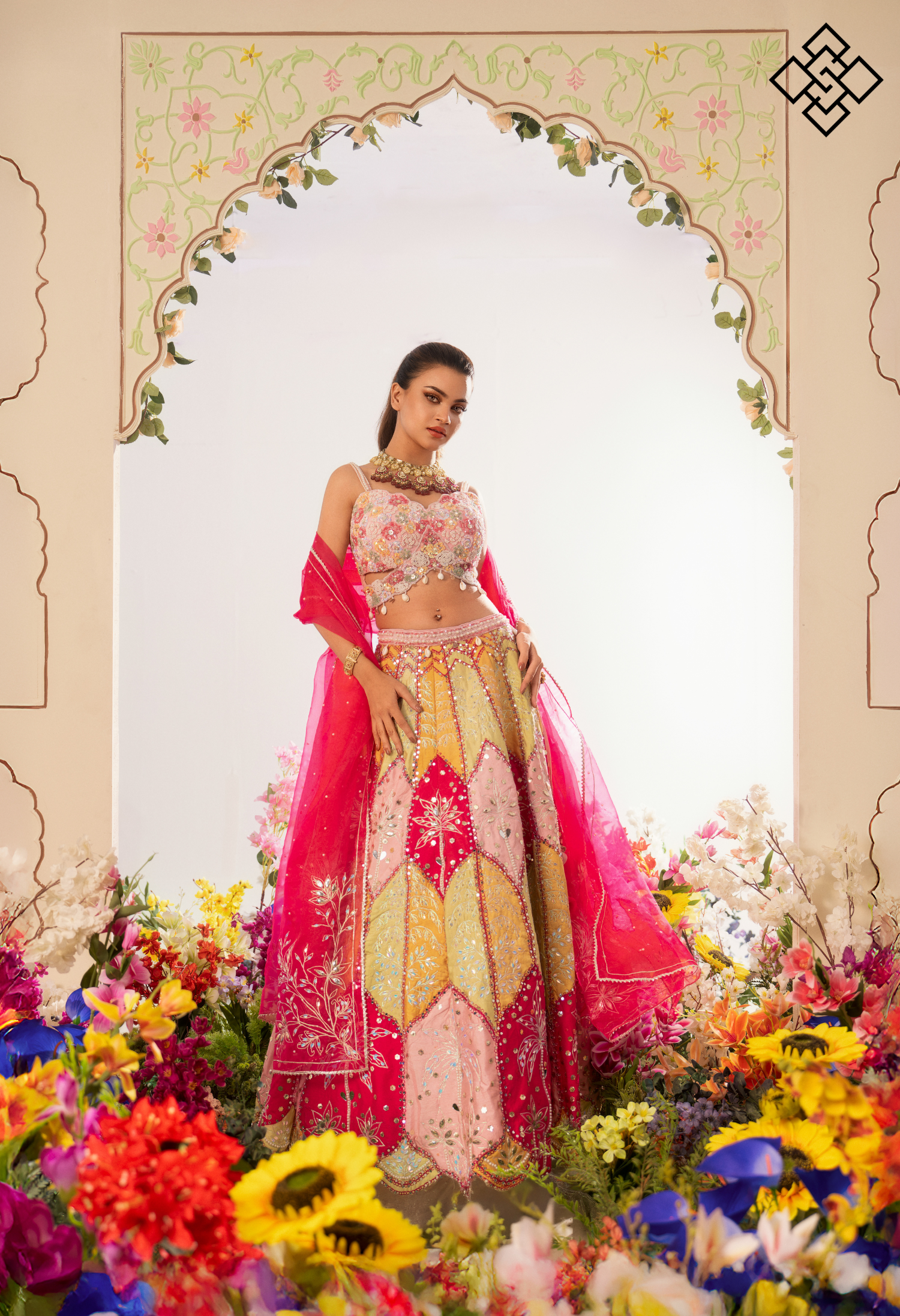 Floral Lehenga